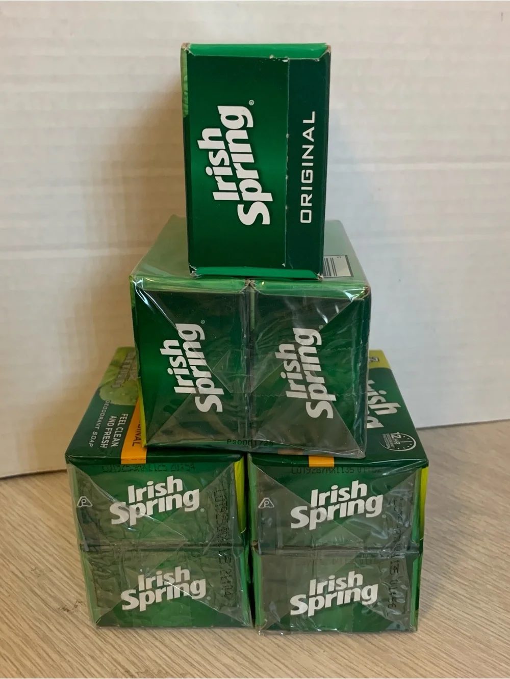 Share Irish Spring 9 BARS 3.75 oz ORIGINAL Scent Deodorant Soap NO FLAXSEED NOS